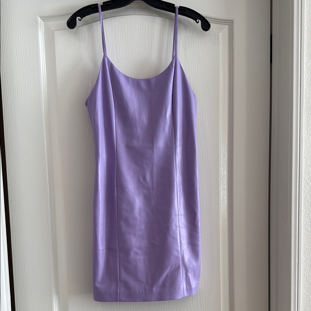 Alice and Olivia Lavender Slip Dress